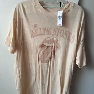 The Rolling Stones Oversized Graphic Tee